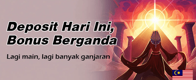 Bonus Selamat Datang 100% Baru